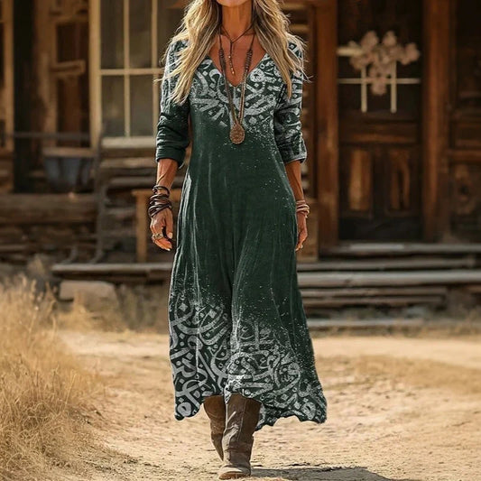Elena | Vestido femenino fluido de corte suave